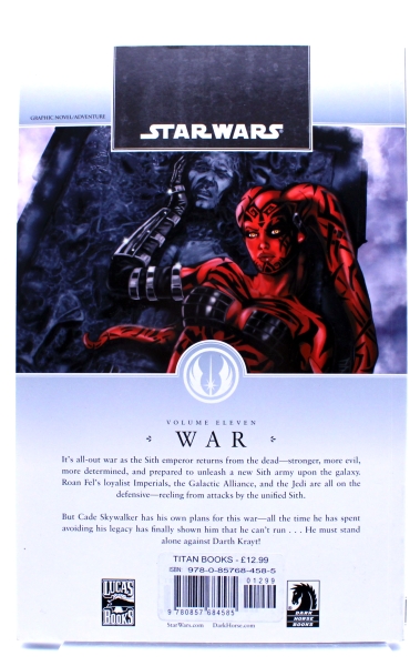 Star Wars Legacy US-Comic Paperback Volume Eleven: War von Dark Horse